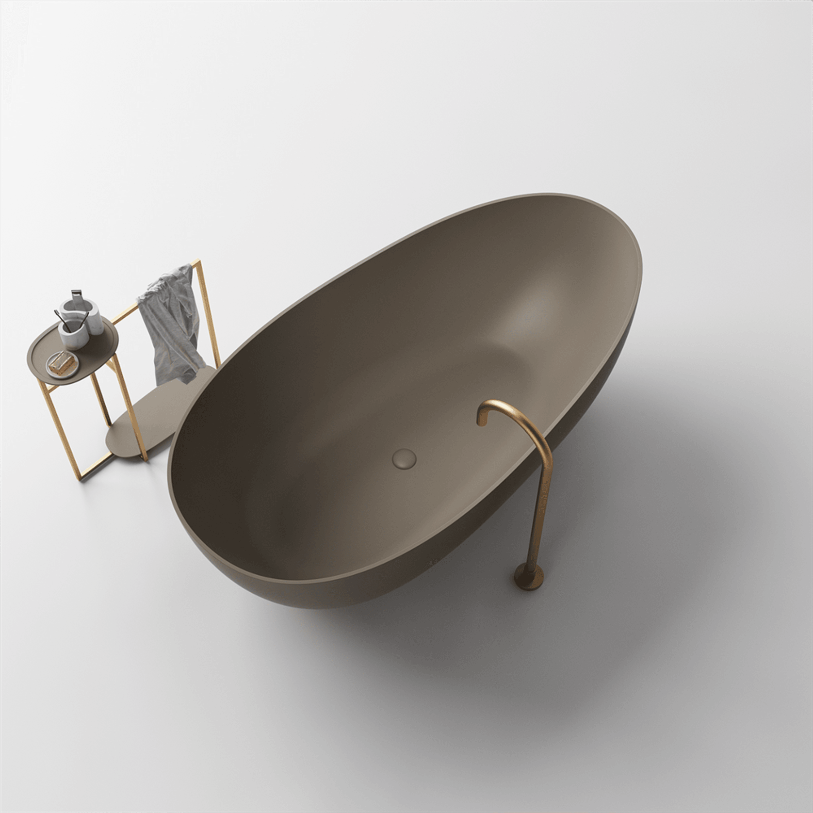 Jolanda Classic Stone Bath ST03 - Various Sizes gallery detail image