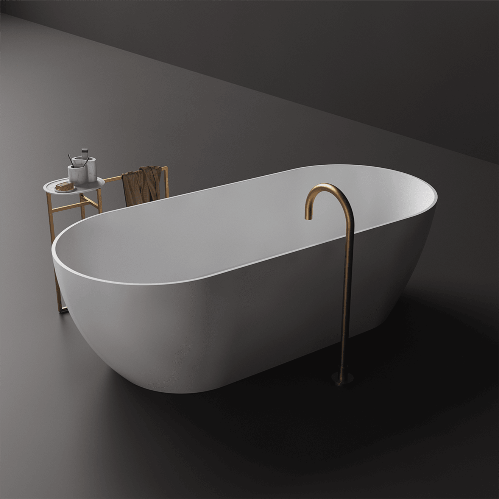 Justina Classic Lightweight Bath ST12 gallery detail image