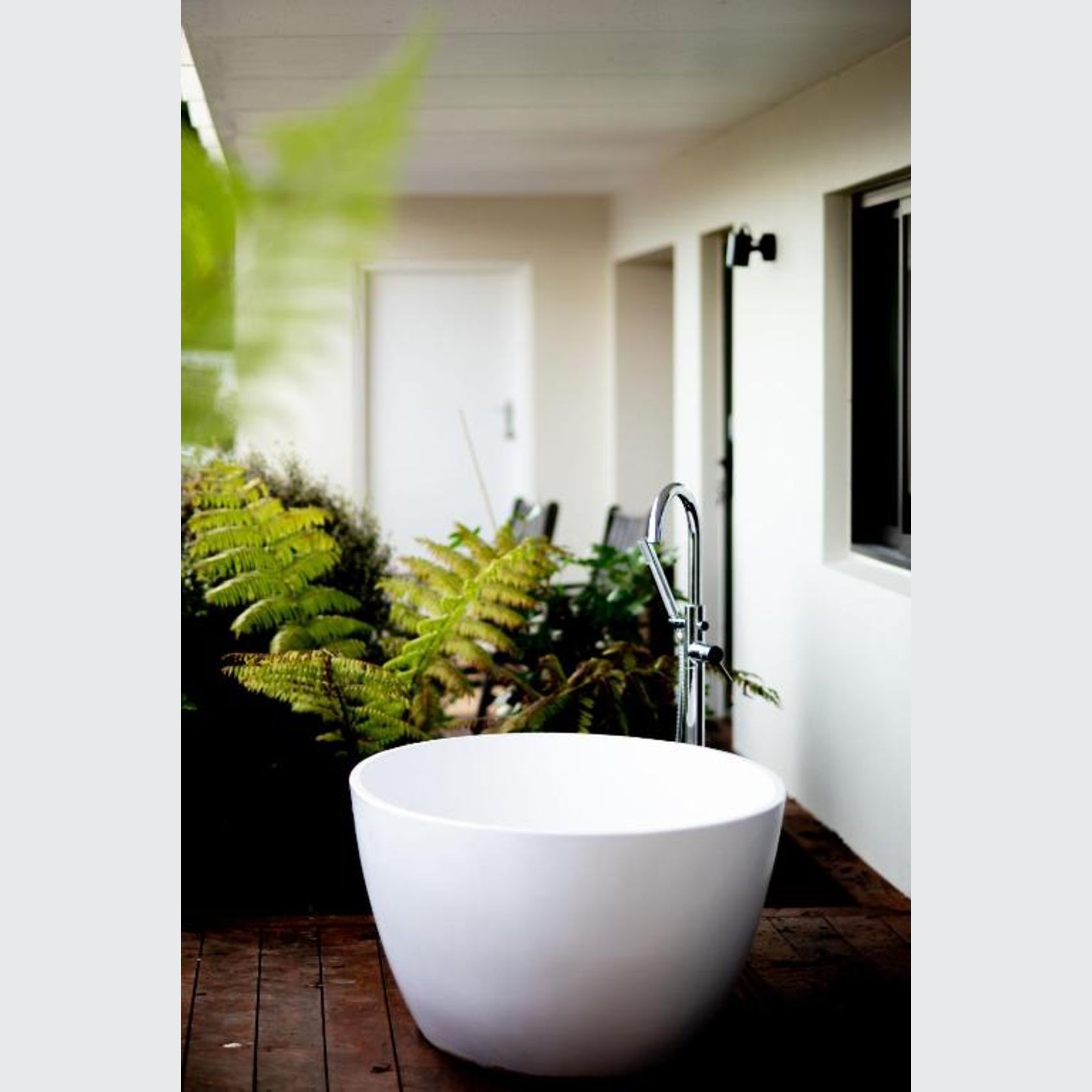 Gigi ST26 Toka Lite 1680mm Oval Wide Outdoor Bath gallery detail image