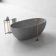 Grace Compact Oval Stone Bath ST39 - Various sizes gallery detail image