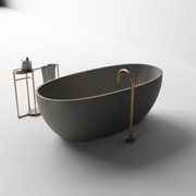 Grace Compact Oval Stone Bath ST39 - Various sizes gallery detail image