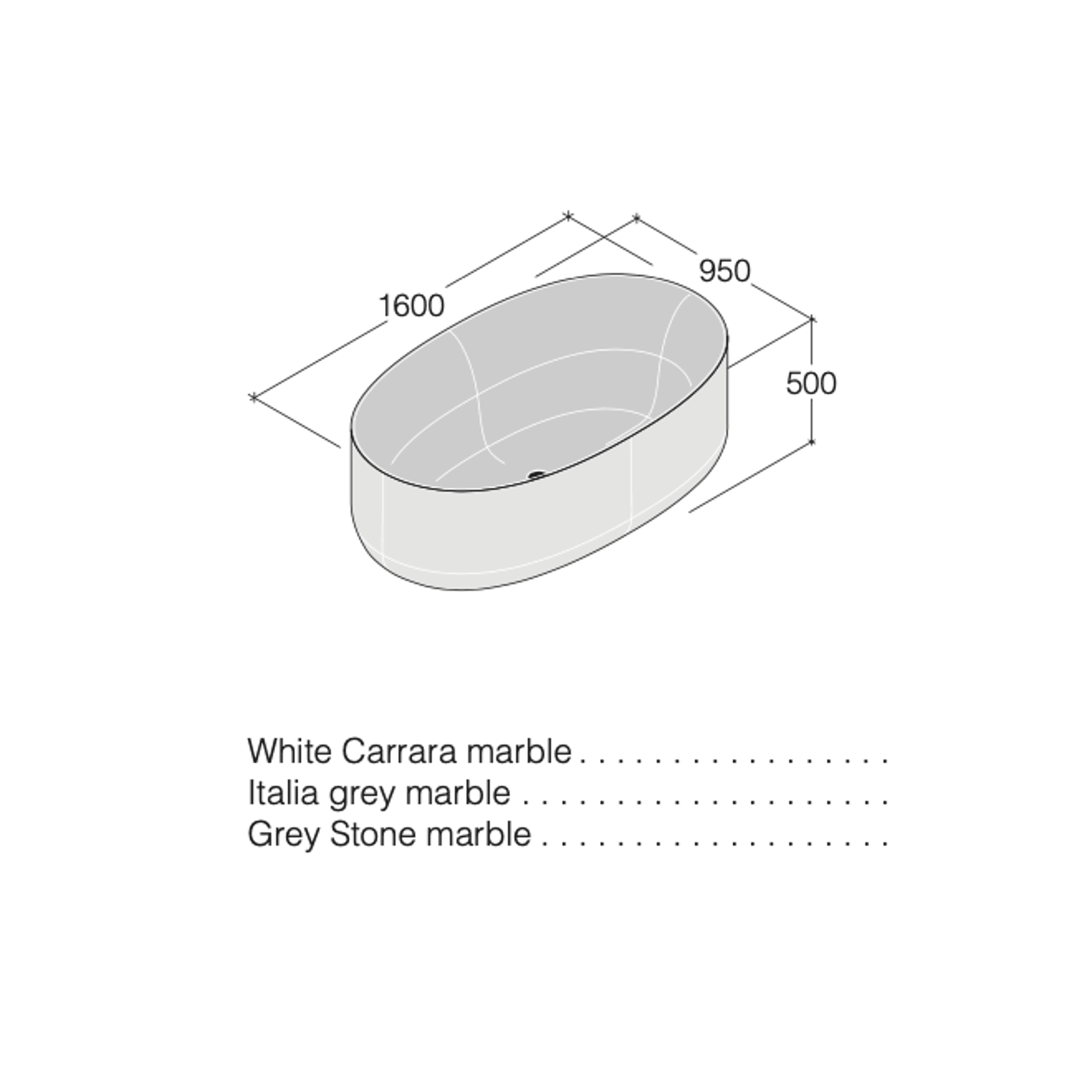 Sabbia Bathtub by Boffi gallery detail image