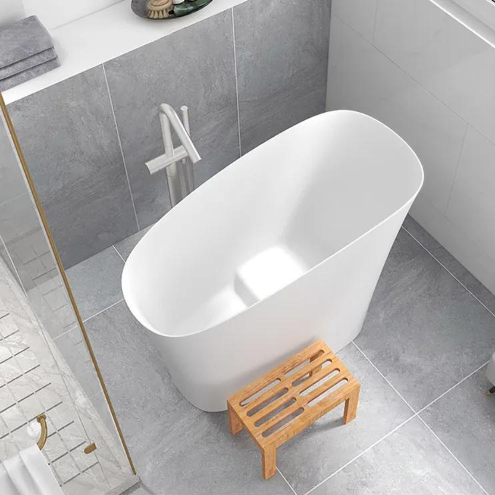 Josei Mid-Size Japanese Soak Tub - MGL01 gallery detail image