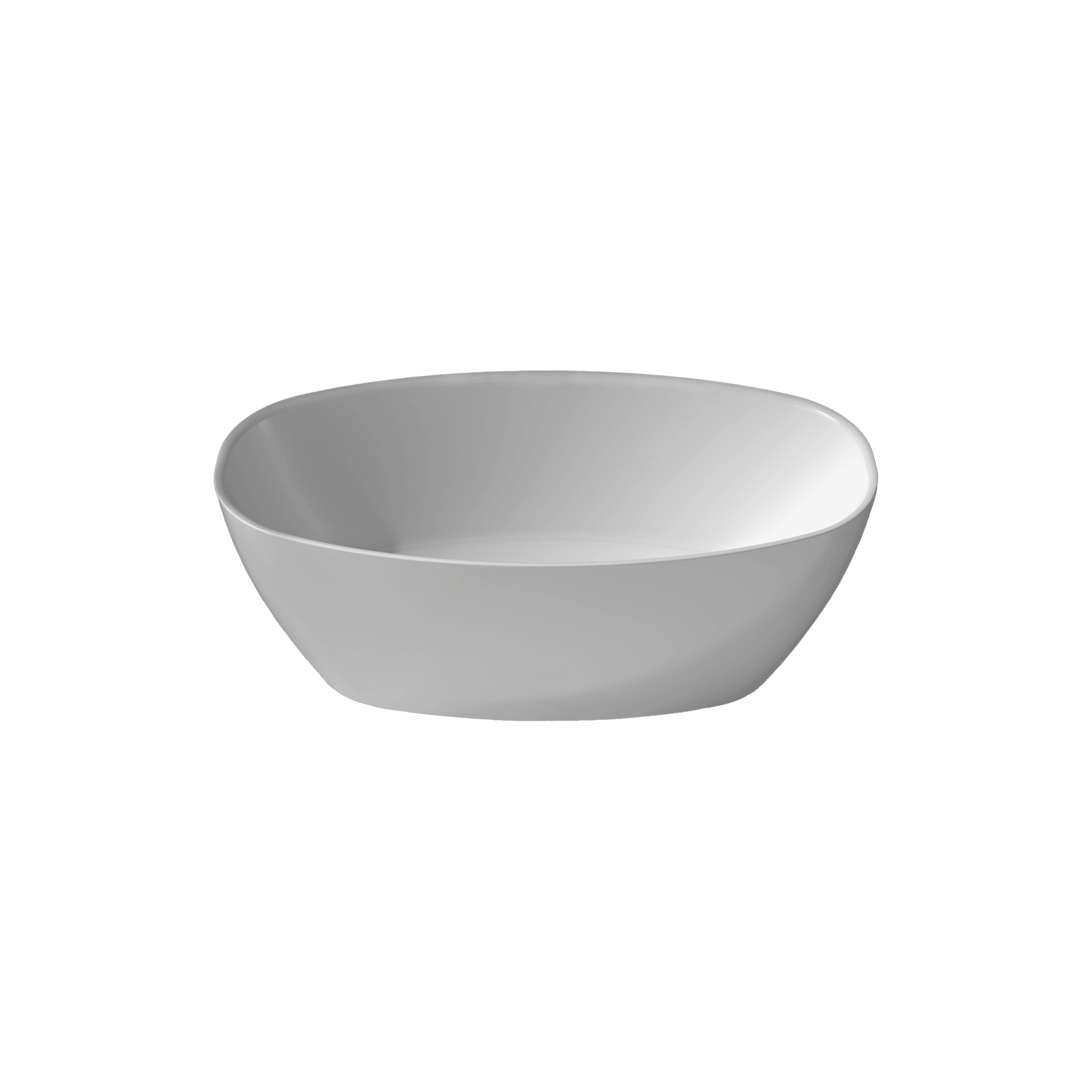 Coco 1600mm Freestanding Bath Gloss White gallery detail image