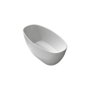 Coco 1600mm Freestanding Bath Gloss White gallery detail image