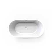 Unika Oval W/Overflow Gloss Bath Tub gallery detail image