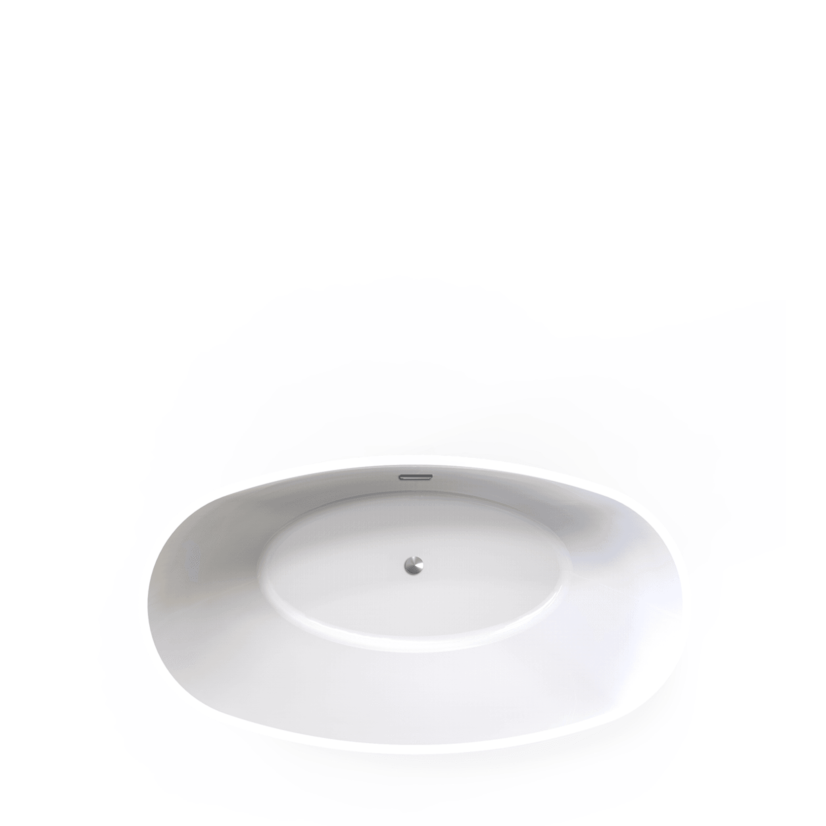Unika Oval Freestanding W/Overflow Bath Tub gallery detail image