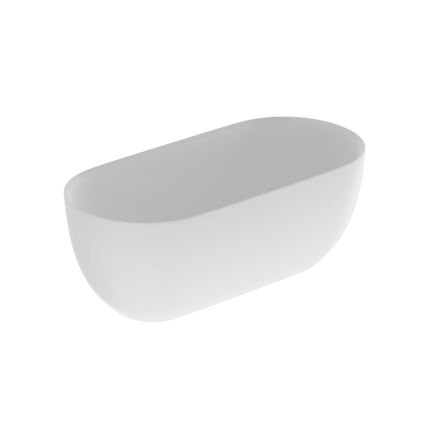 Kurv 1500 Freestanding Bath Matt White gallery detail image