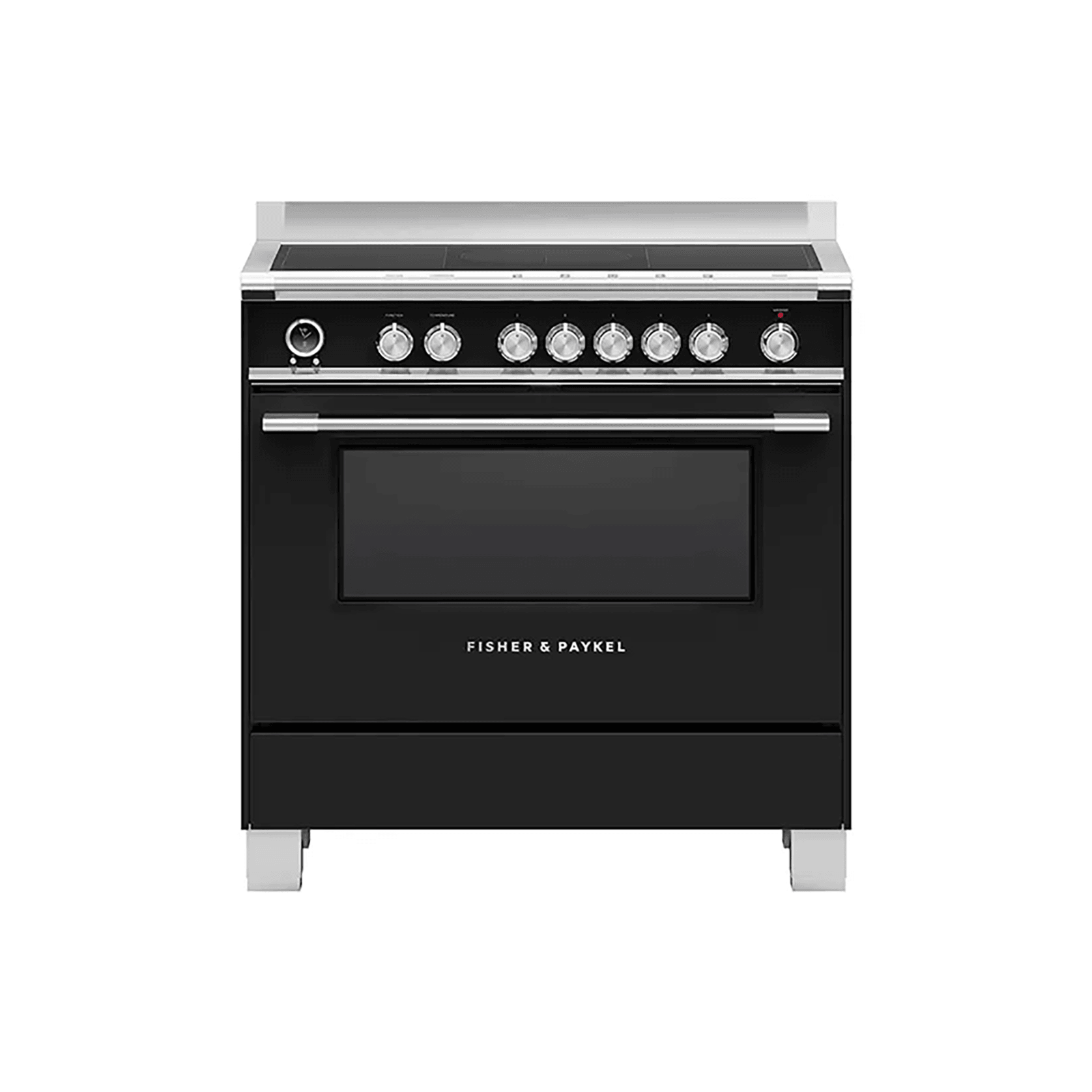 90cm Freestanding Induction Cooker - Black gallery detail image