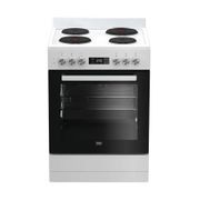 Beko 60cm Electric Upright Cooker - White gallery detail image