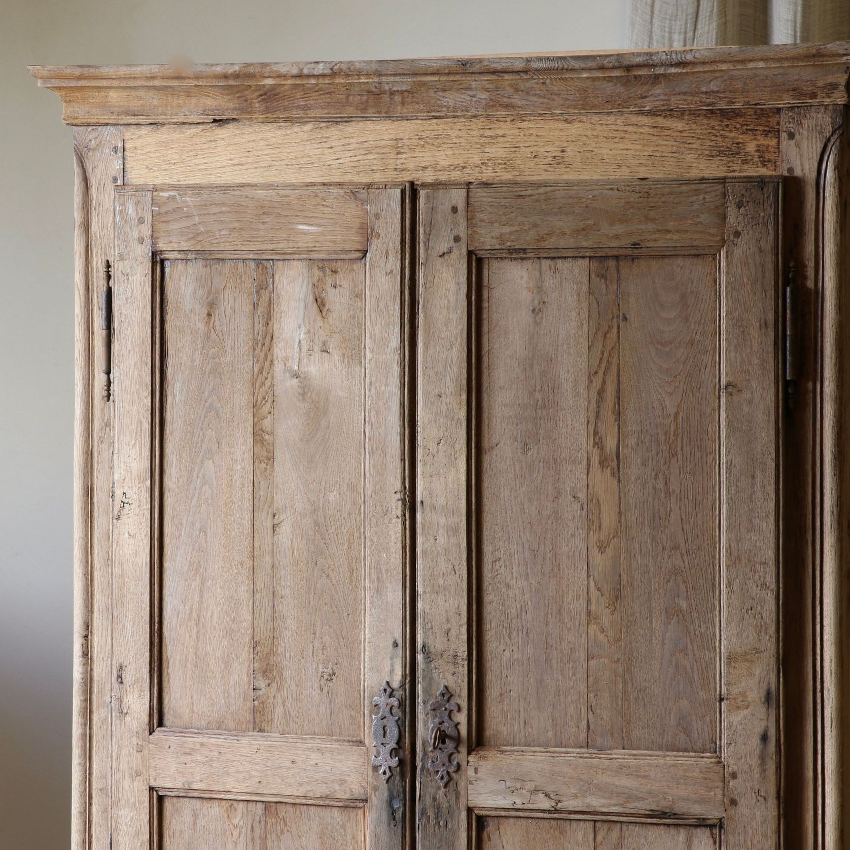 Bleached Oak Armoire gallery detail image