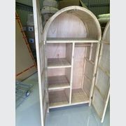 Parma Arched 2 Door Wardrobe – Natural gallery detail image