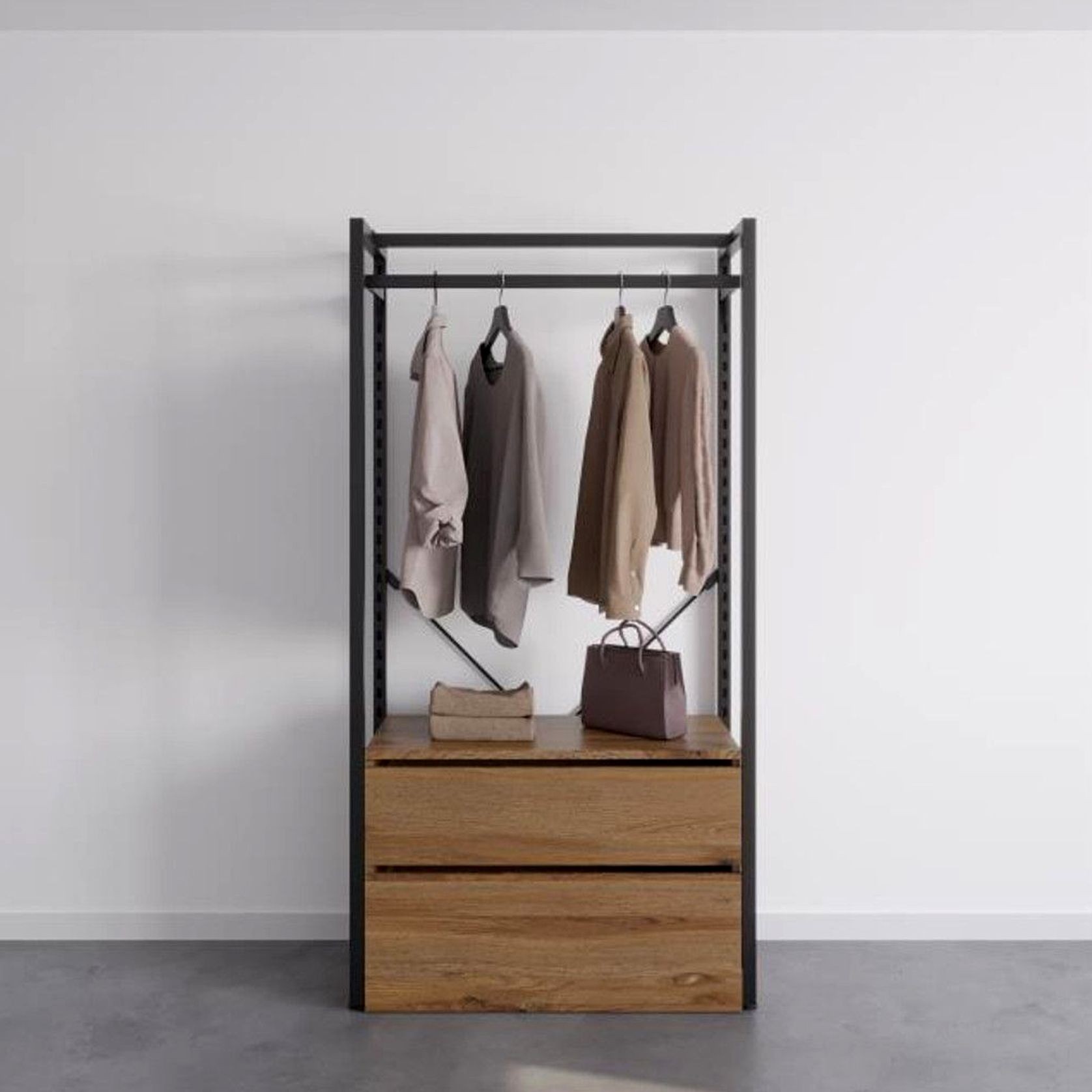 The Refined Polo | Free-Standing Kitset Wardrobe gallery detail image
