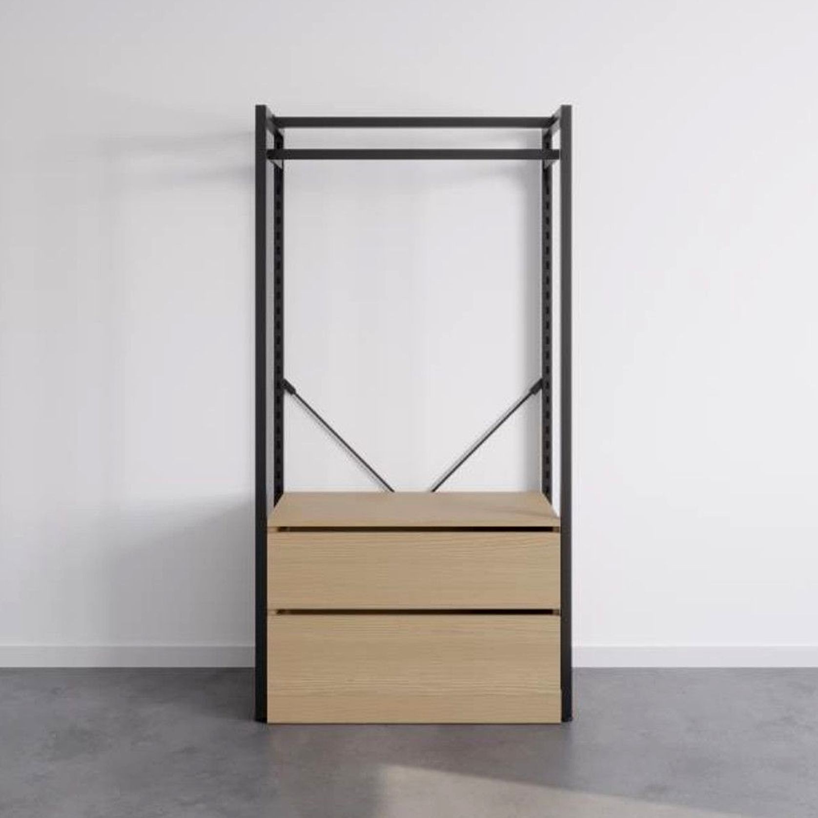 The Refined Polo | Free-Standing Kitset Wardrobe gallery detail image