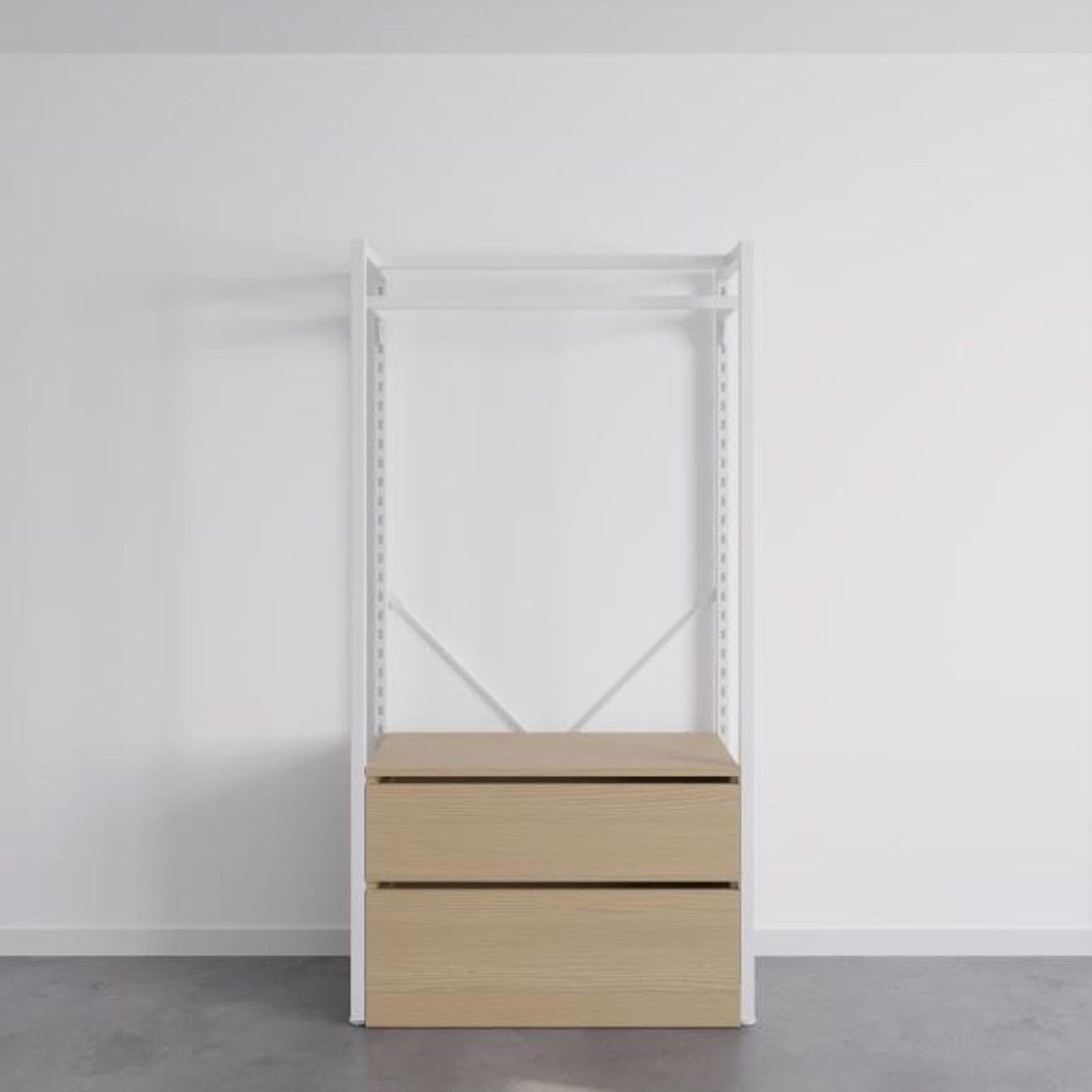 The Refined Polo | Free-Standing Kitset Wardrobe gallery detail image