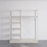 The Fresh White Sneakers Free-Standing Kitset Wardrobe gallery detail image