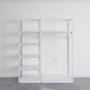 The Fresh White Sneakers Free-Standing Kitset Wardrobe gallery detail image