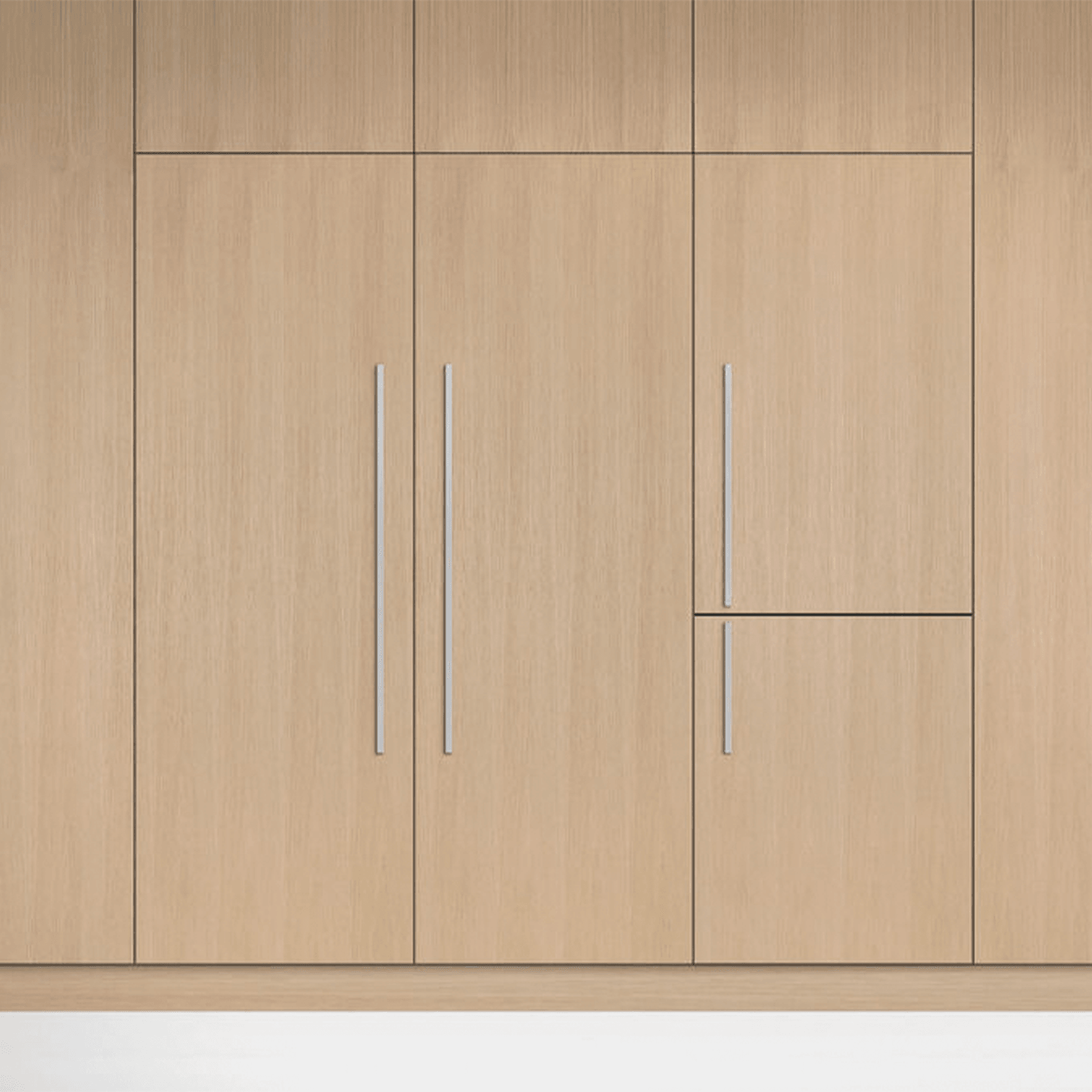 F&P Integrated Triple Zone Refrigerator, 60cm, Water gallery detail image