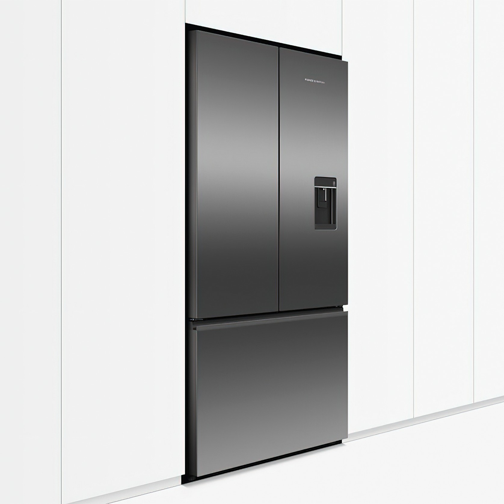 F&P Freestanding French Door Refrigerator Freezer, 569L gallery detail image