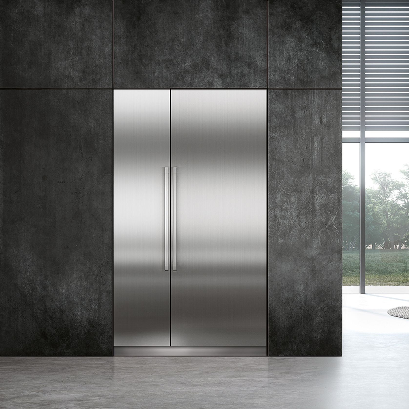 EFNh 9471 Monolith w/ IceMaker | Integrated Freezer gallery detail image