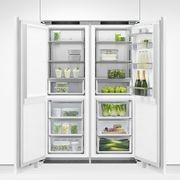 F&P Integrated Refrigerator Freezer, 60cm, Ice & Water gallery detail image