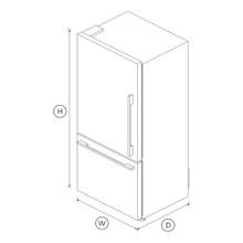 Freestanding Refrigerator Freezer, 79cm, 491L, Left Hinge gallery detail image