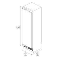 Integrated Column Freezer, 61cm, Ice gallery detail image