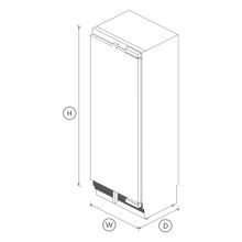 Integrated Column Freezer, 76cm, Ice gallery detail image