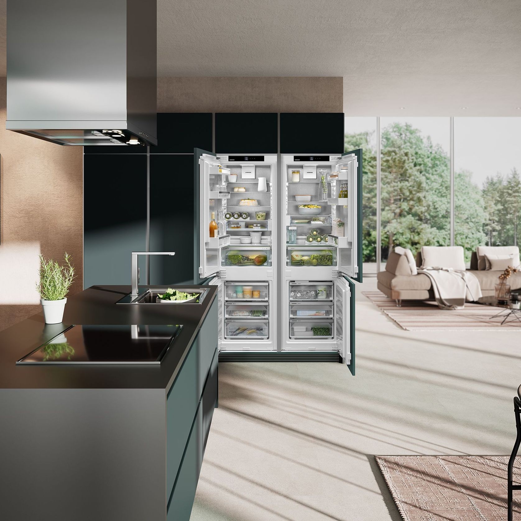 ICNh 5133 Plus EasyFresh | Fully Integrated Bottom Mount gallery detail image