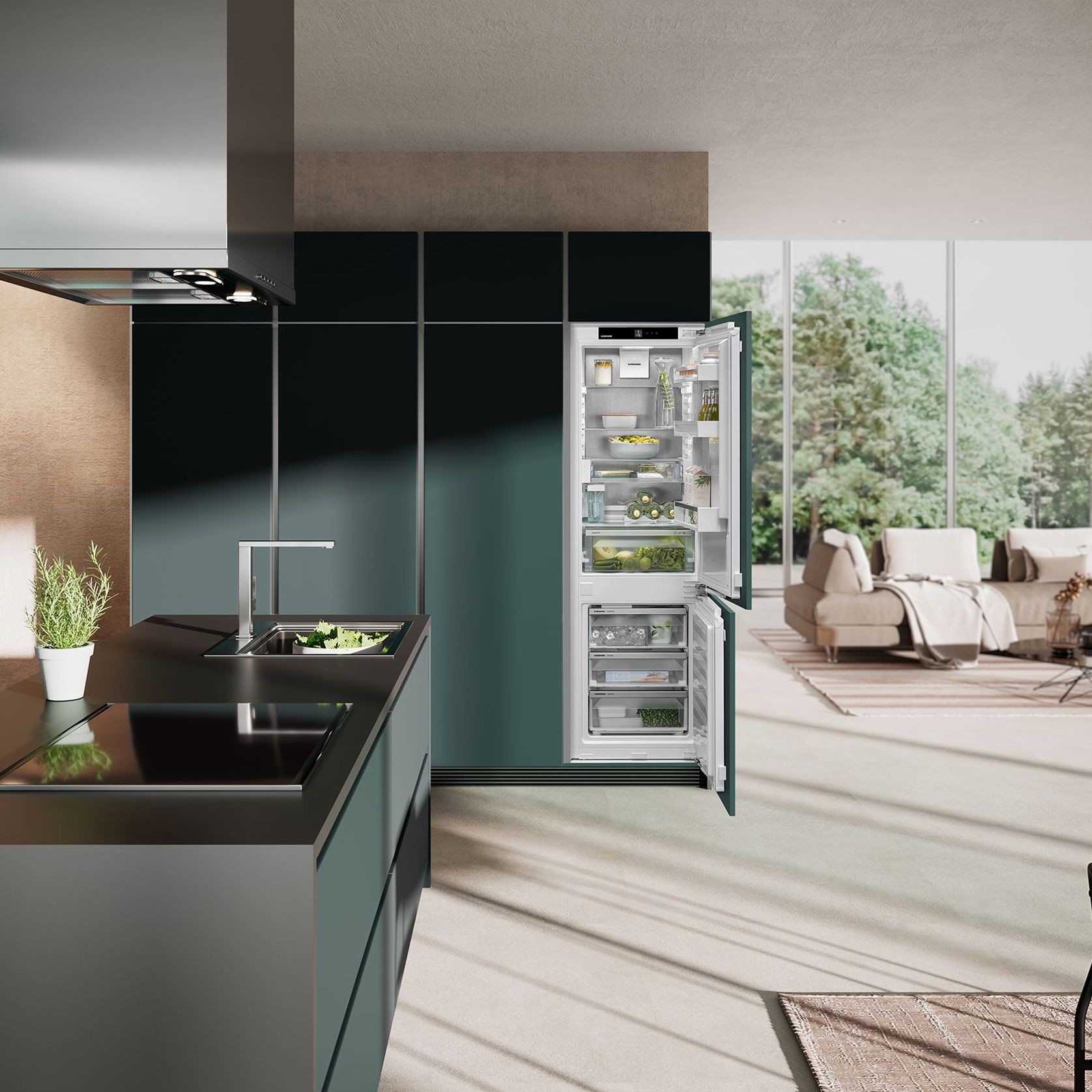 ICNh 5133 Plus EasyFresh | Fully Integrated Bottom Mount gallery detail image