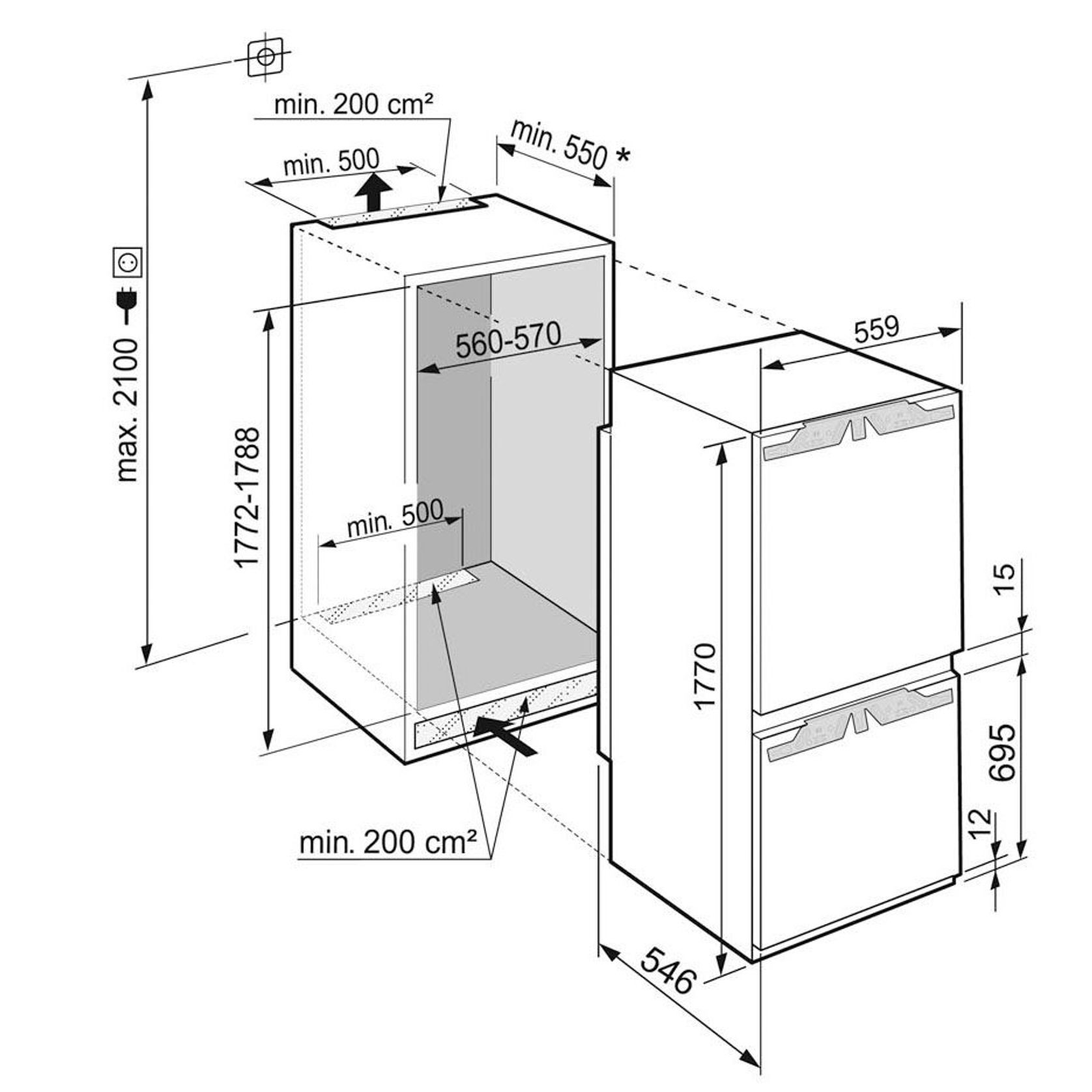 ICBNh 5173 Peak BioFresh with HydroBreeze | Integrated gallery detail image