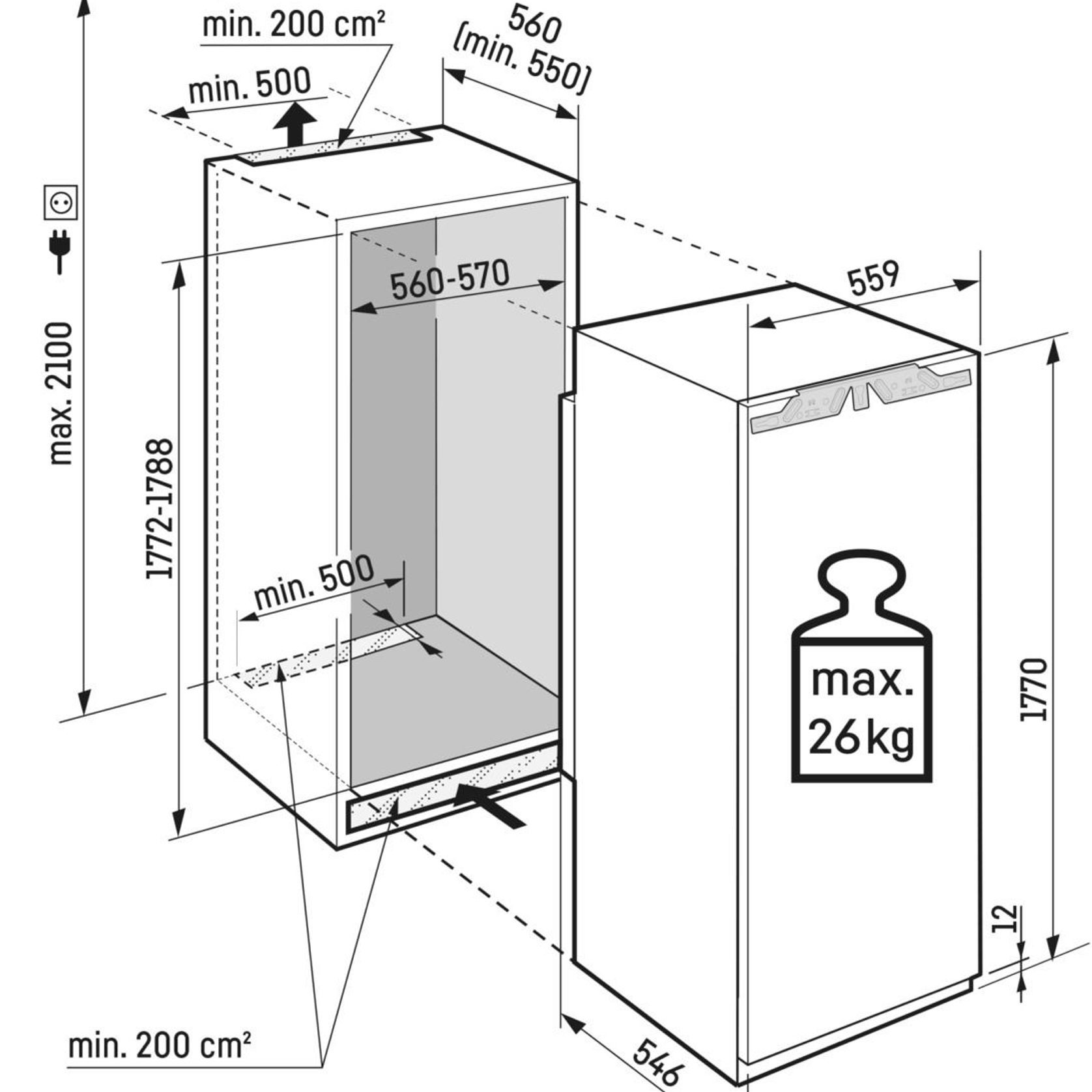 IRBh5120 Plus BioFresh Fully Integrated Refrigerator gallery detail image