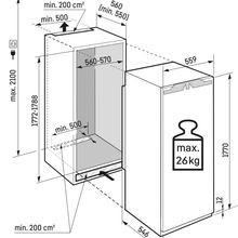 SIFNh5128 Plus Fully Integrated Freezer gallery detail image