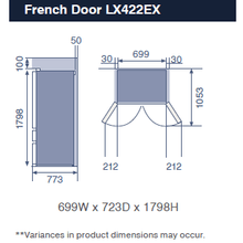 LX Designer Slim French Door gallery detail image