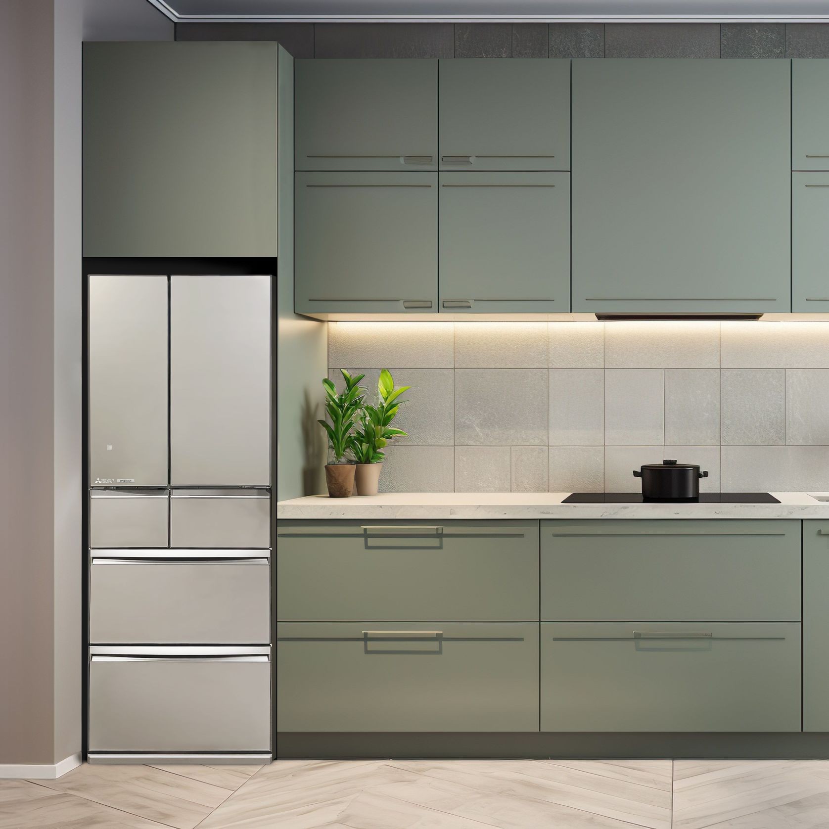 WX Series Four Drawer French Door Fridge gallery detail image