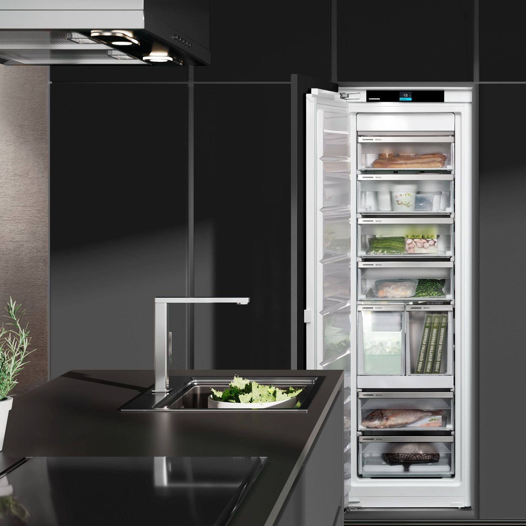 SIFNh 5188 'Peak' No Frost | Fully Integrated Freezer gallery detail image