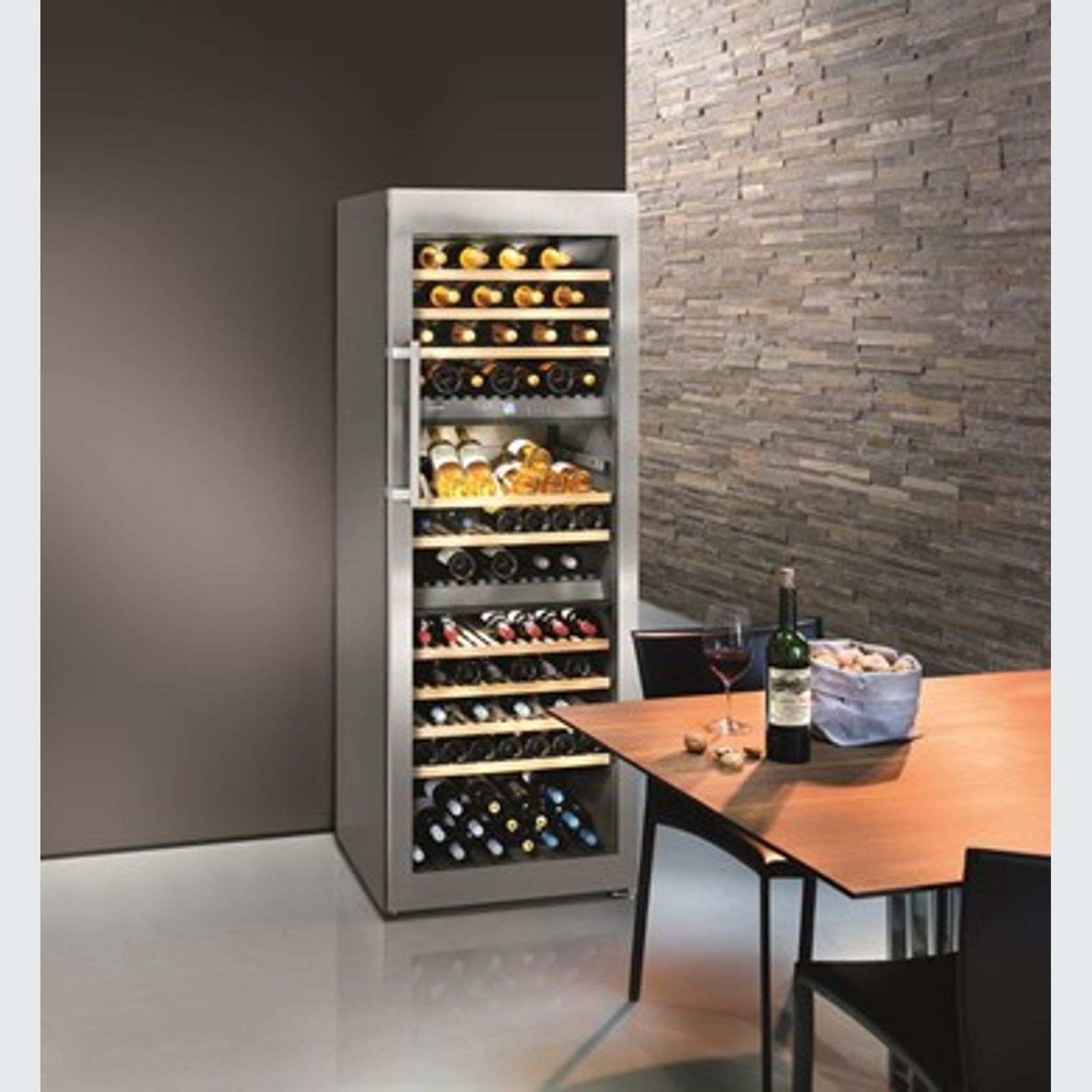 WTes 5872 Vinidor | Triple Zone Wine Cabinet gallery detail image