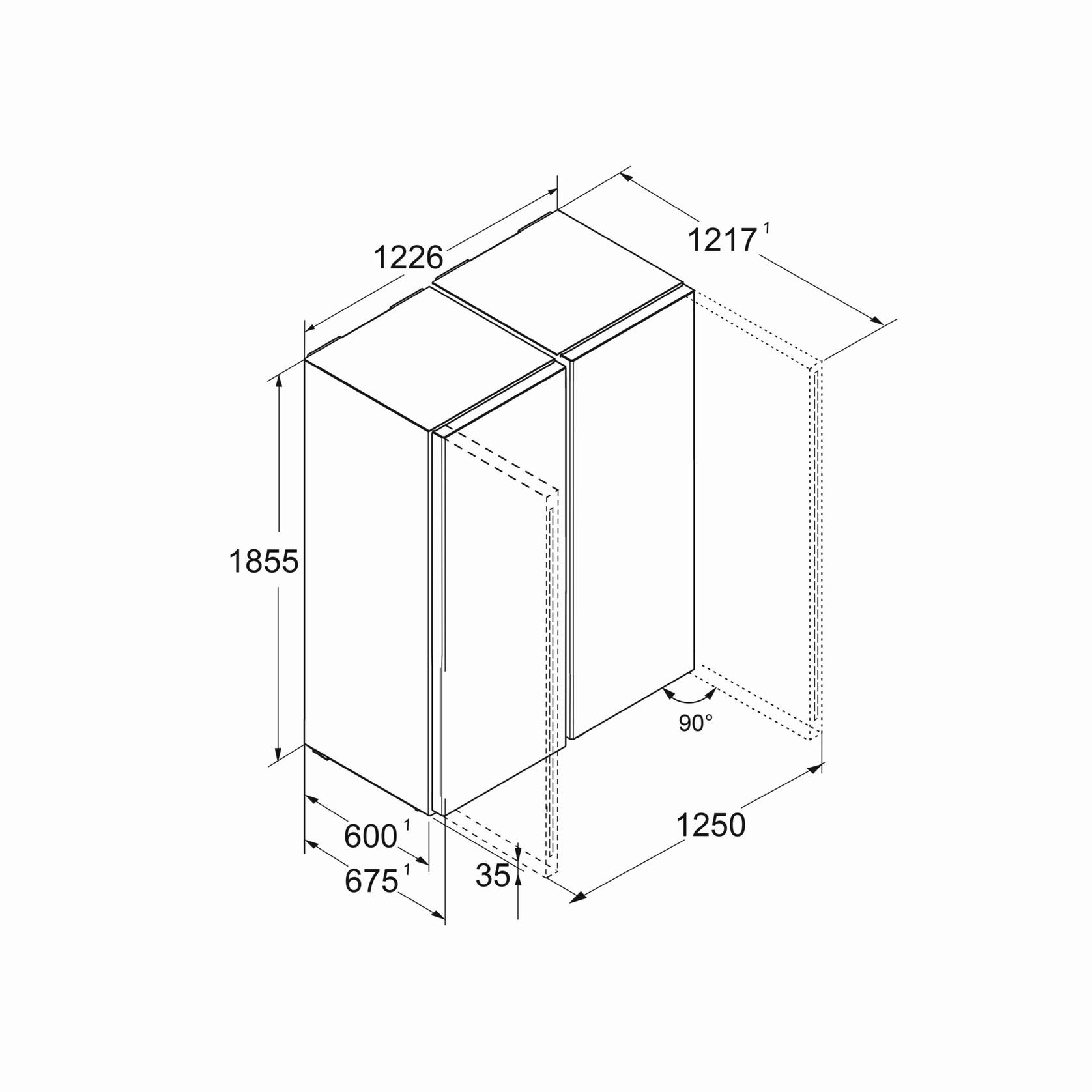 XRFsdh 5220 Plus EasyFresh | SxSide combination gallery detail image