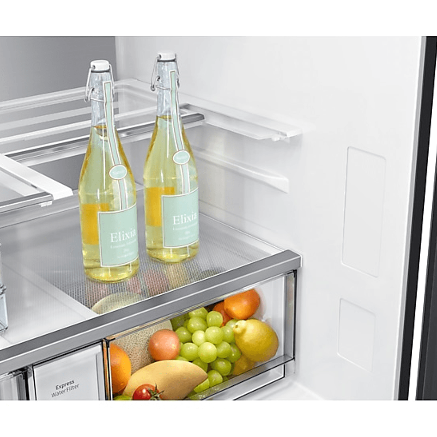 636L Refrigerator FDR - Family Hub Black DOI gallery detail image