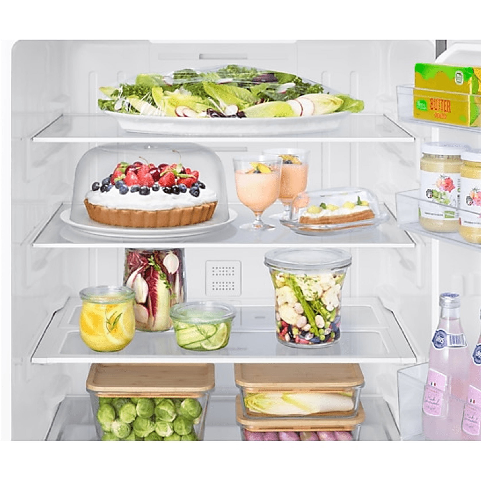 427L Refrigerator BMF - AI Energy Refined Inox gallery detail image