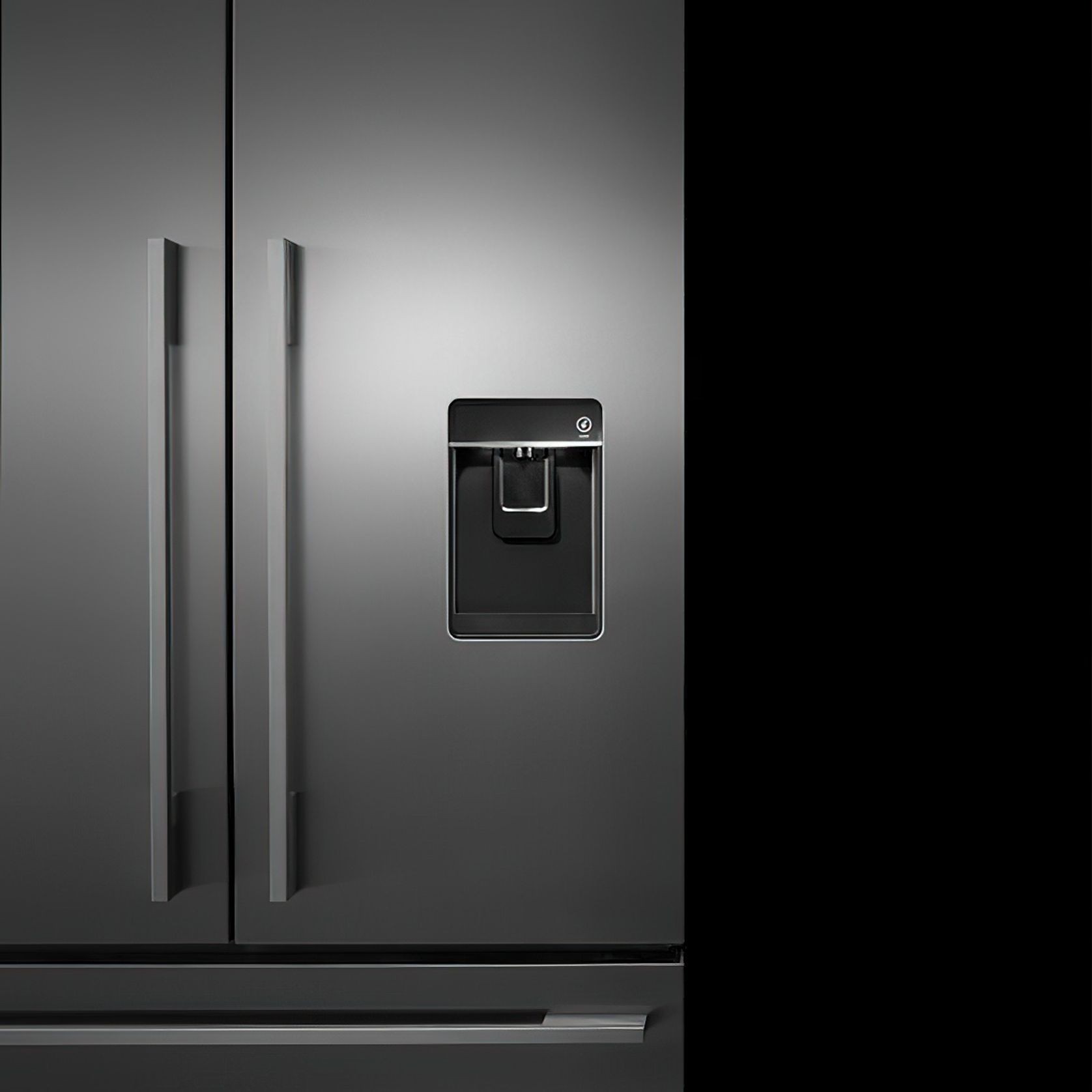 F&P Freestanding French Door Refrigerator Freezer, 569L gallery detail image