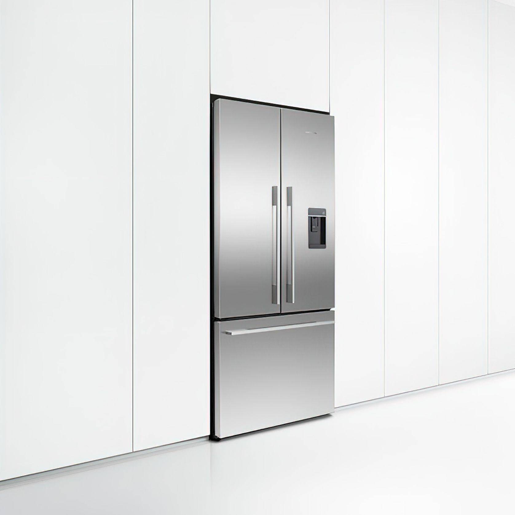 F&P Freestanding French Door Refrigerator Freezer, 569L gallery detail image