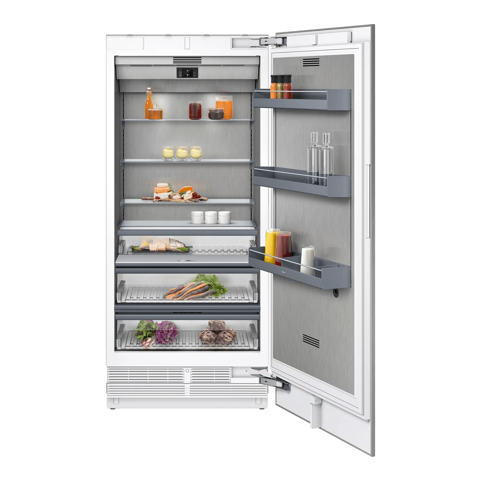 Gaggenau Built-in Fridge 400 Series Soft Close Flat Hinge gallery detail image