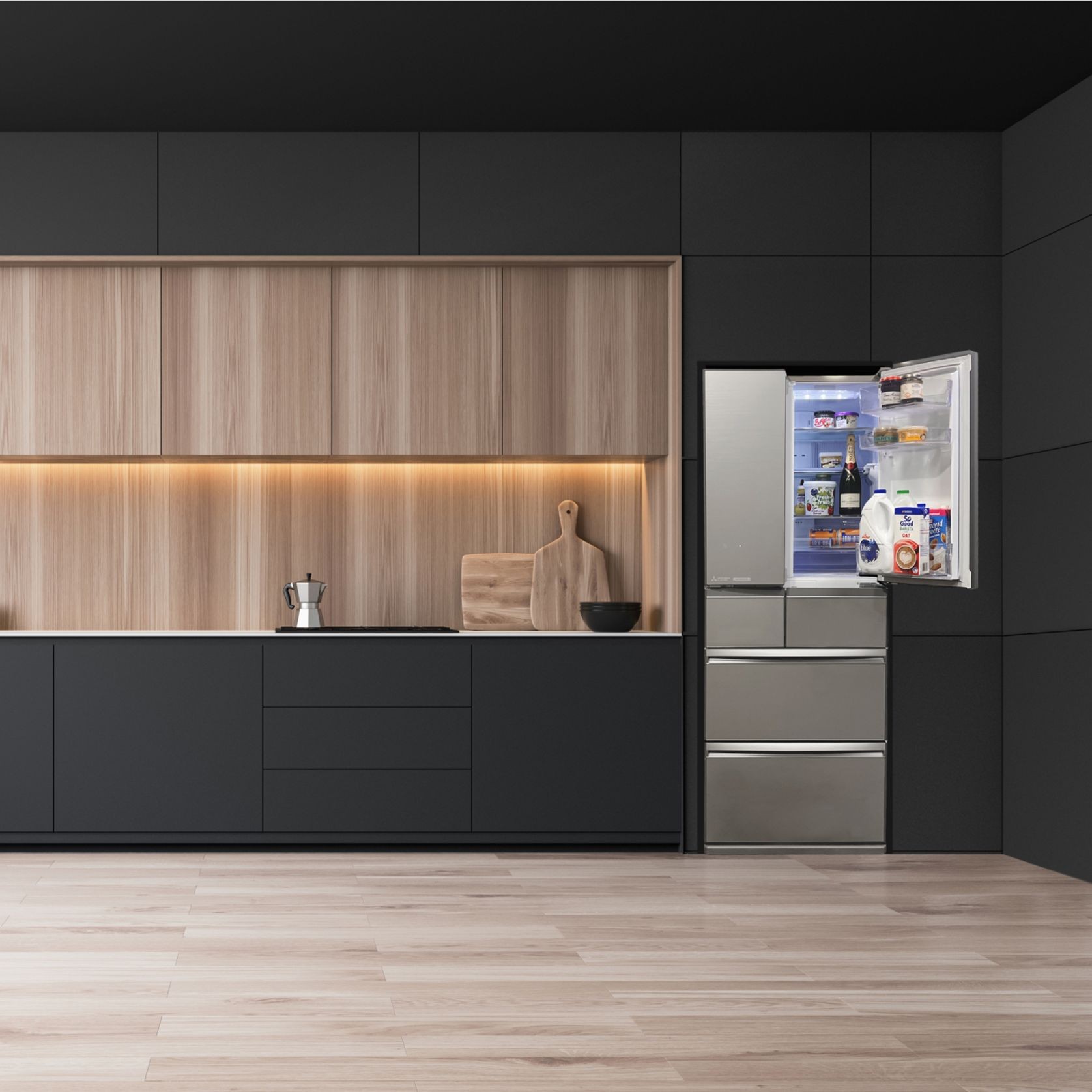 WX Series Four Drawer French Door Fridge gallery detail image