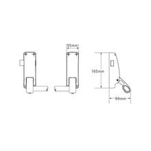 Briton Panic Bar Pack Outside Lever with Cylinder gallery detail image