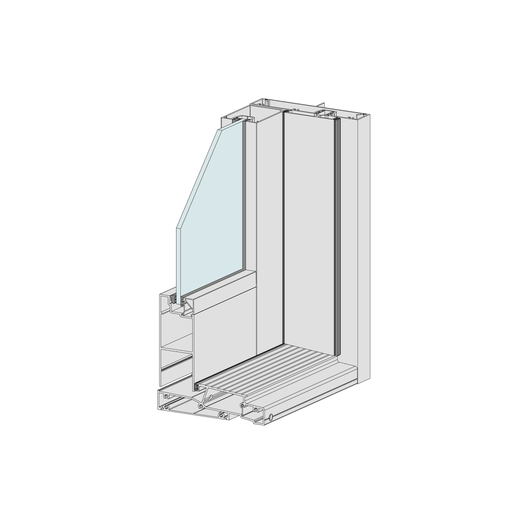 Elevate | Series 650 | Hinged Door gallery detail image