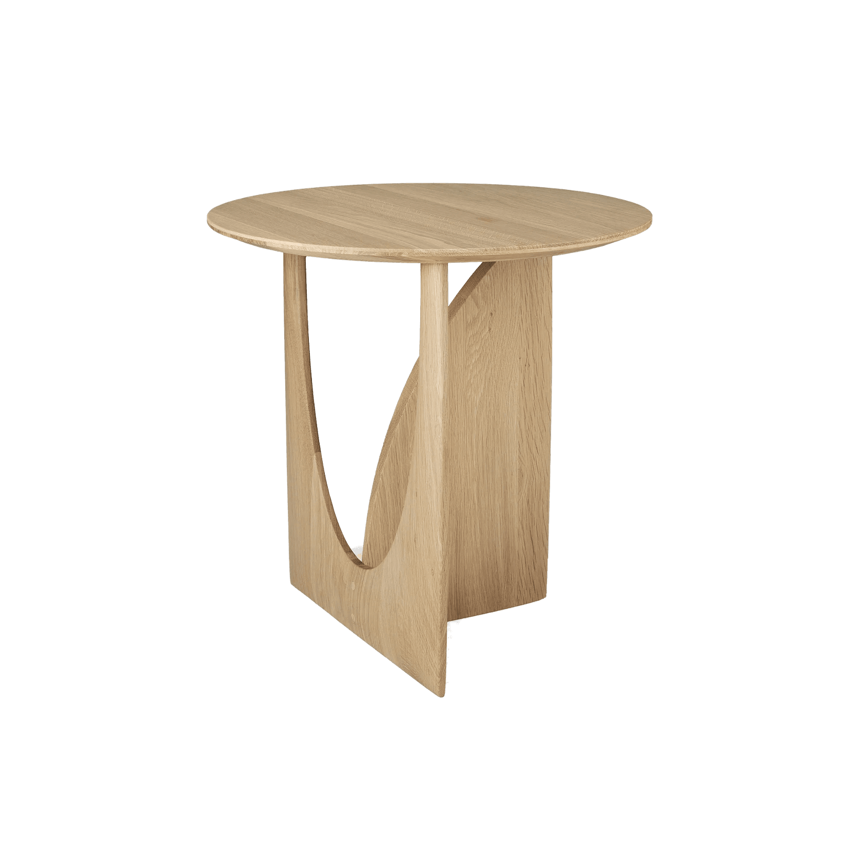 Ethnicraft | Oak Geometric Side Table gallery detail image