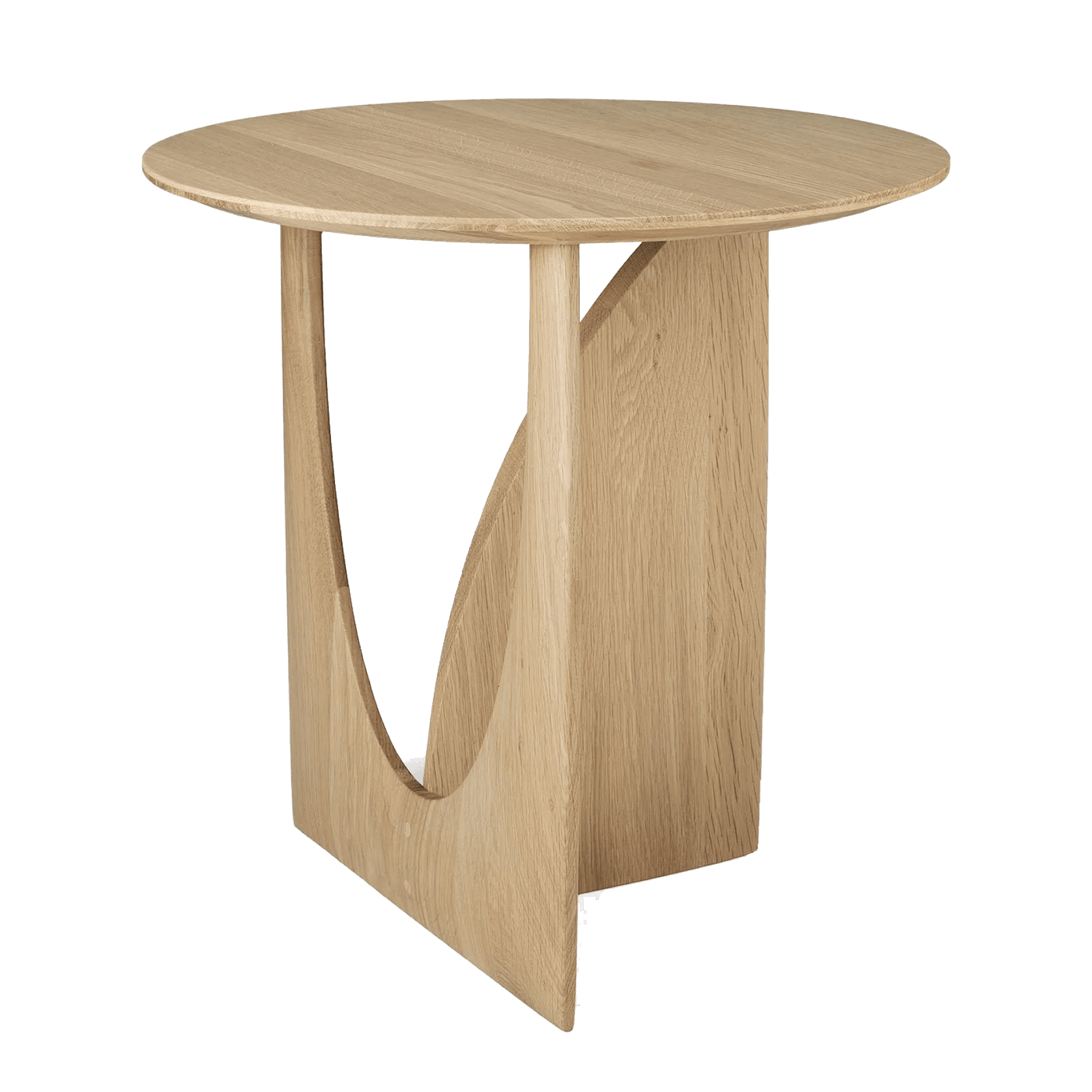 Ethnicraft | Oak Geometric Side Table gallery detail image