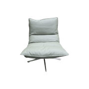 Staten Leather Swivel Chair gallery detail image