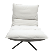 Staten Leather Swivel Chair gallery detail image